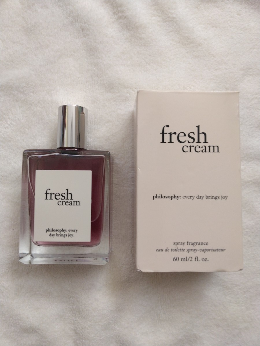 フィロソフィー フレッシュクリーム PHILOSOPHY FRESH CREAM EDT SPRAY FOR WOMEN 2.0 OZ 60ml 香水 オードトワレ ほぼ新品の画像1