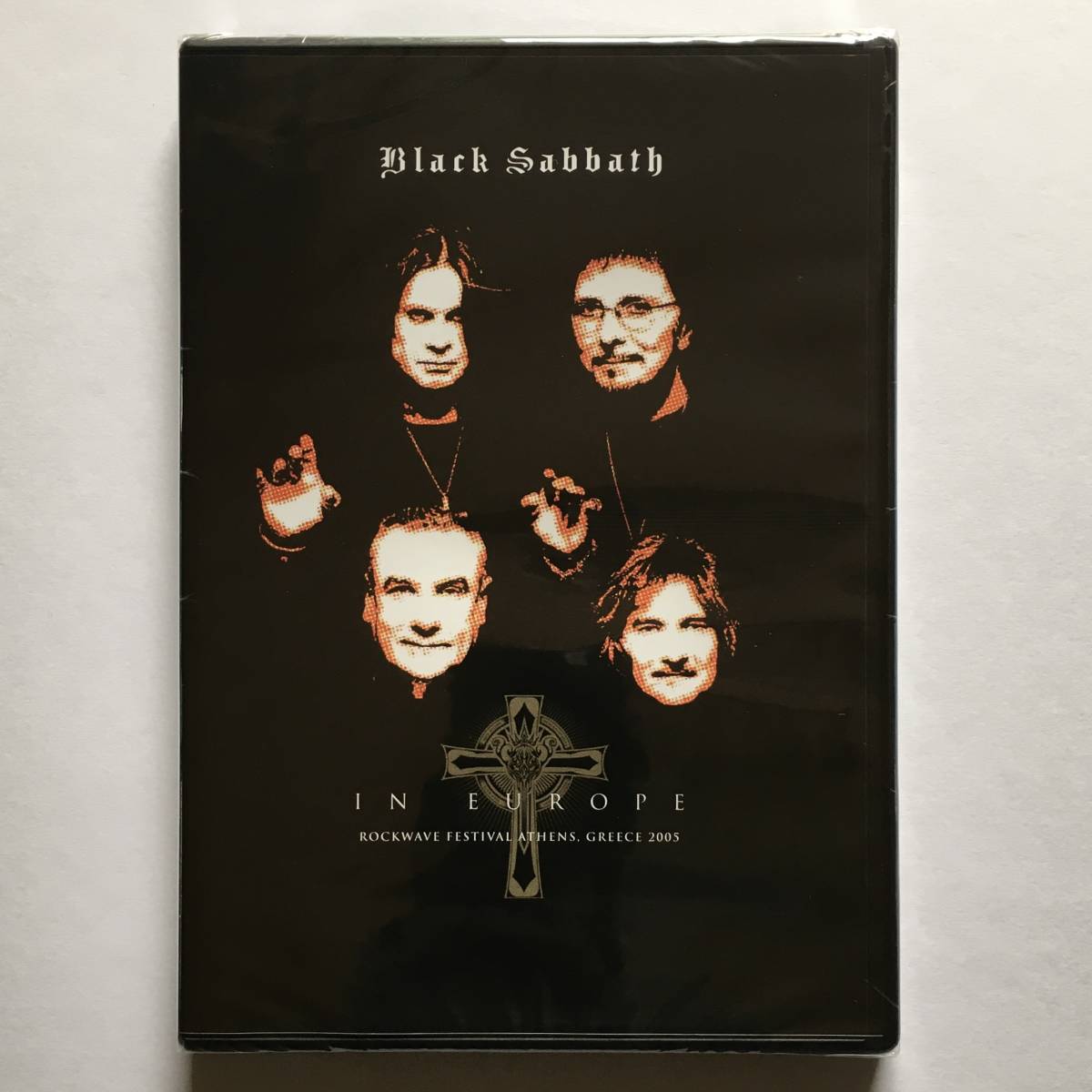 BLACK SABBATH「IN EUROPE」US WOODSTOCK TAPES ROCKWAVE FESTIVAL ATHENS, GREECE 2005 シールド未開封 SEALED!!