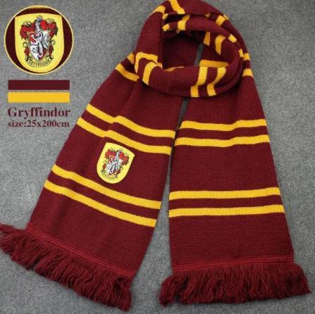 【匿名配送&補償付き】Harry Potter Gryffindor designed scarf / ハリーポッター グリフィンドールマフラー