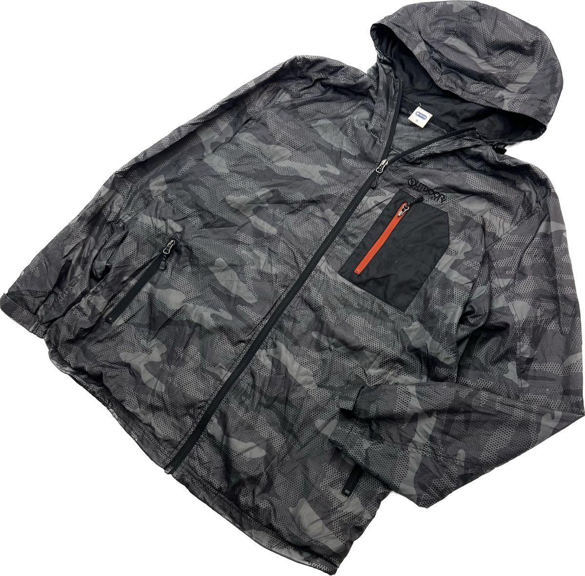 OUTDOOR PRODUCTS * 5L large size * camouflage nylon jacket reverse side mesh mountain climbing motion camp popular Outdoor Products #AL233