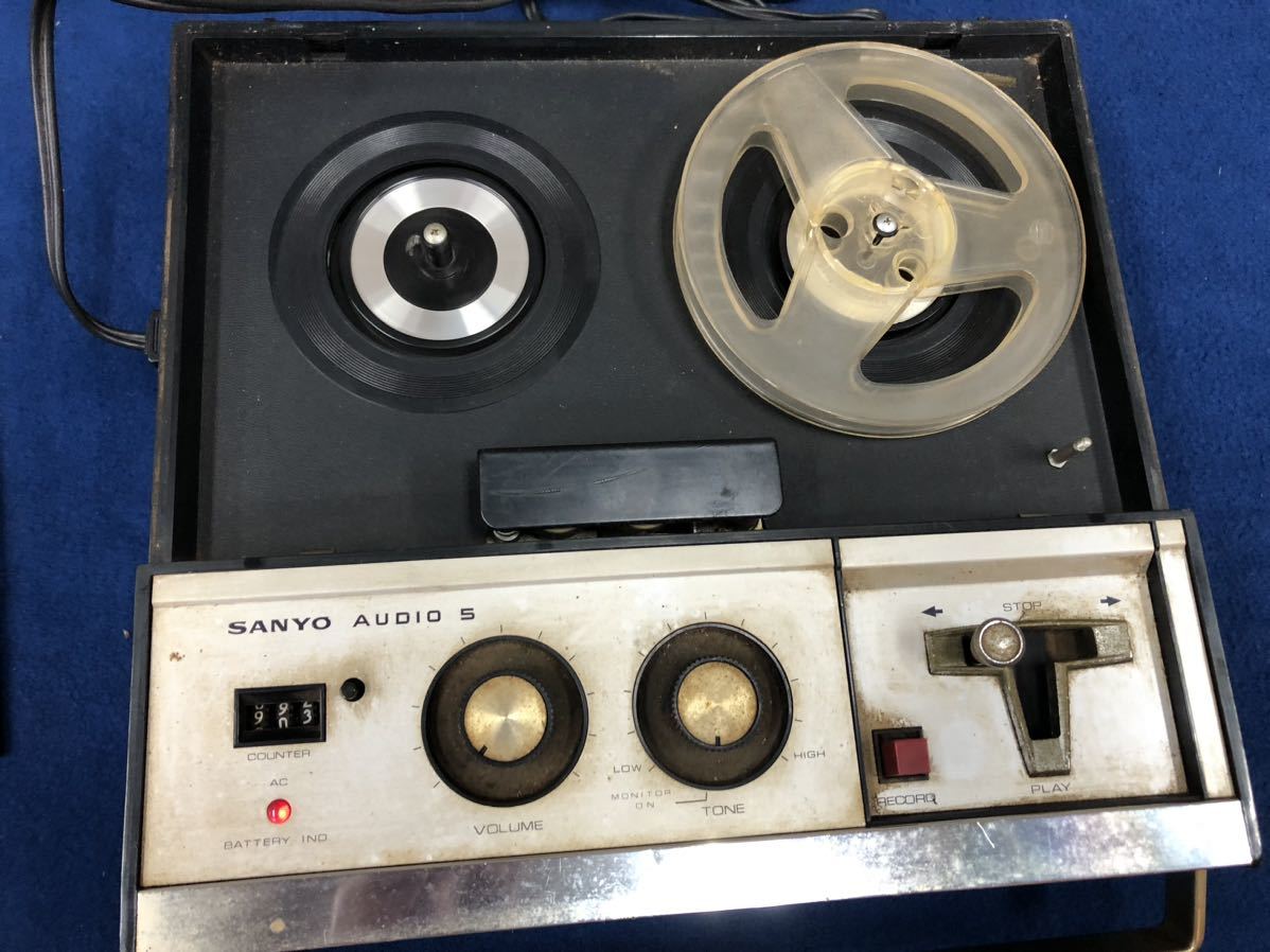 5780円 昭和 レトロ SANYO サンヨー テープレコーダー MR-115 5780円 昭和 レトロ SANYO サンヨー テープレコーダー MR-115