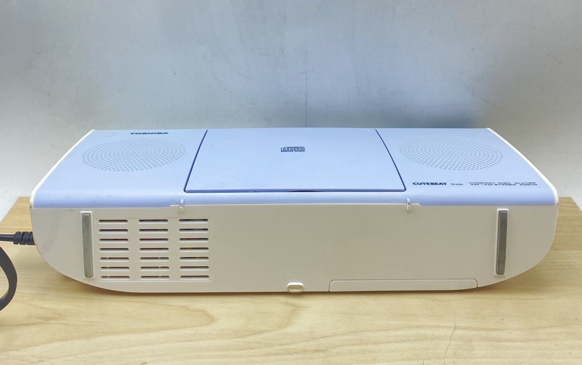 (no.9151)TOSHIBA CDラジオ TY-C23 ブルー◆2014年製◆W318×D65×H152mm◆電化製品 音響機器◆モデルルーム中古品の画像9