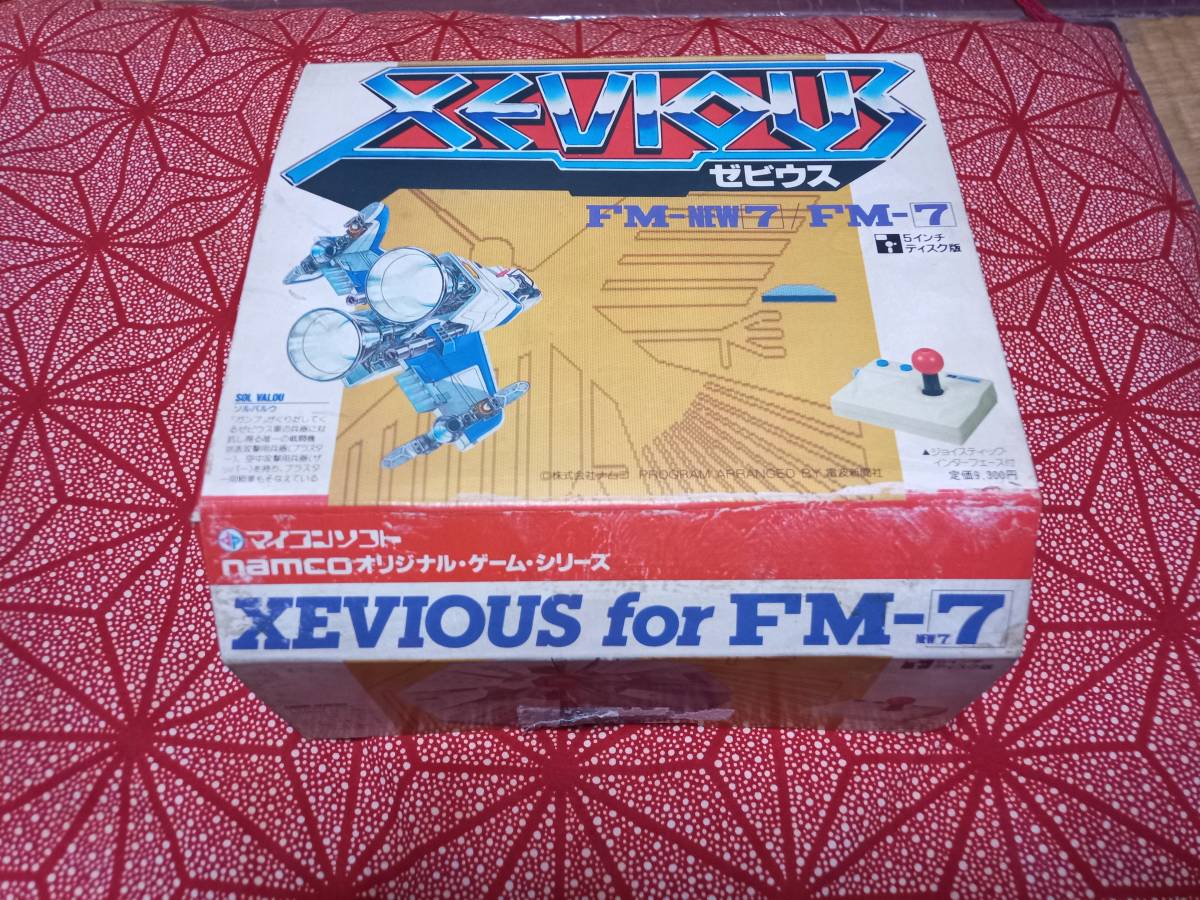 ゼビウス FM7版 ジョイスティック付き 動作未確認-
