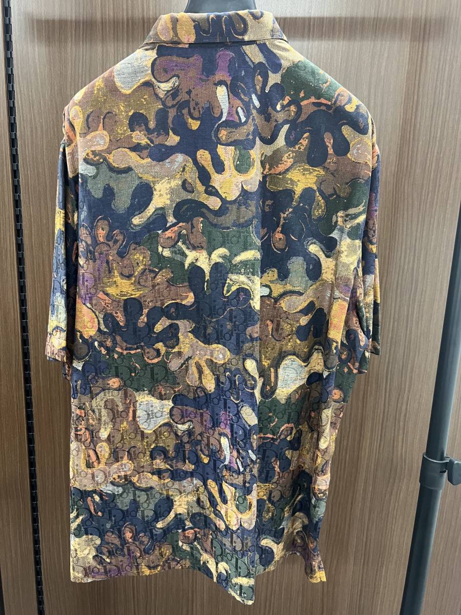 DIOR×Peter Doig 　ディオール ×ピータードイグ 半袖シャツ　サイズ 43 XL ＆　ショートパンツ　サイズ 50　上下セットアップ_画像4