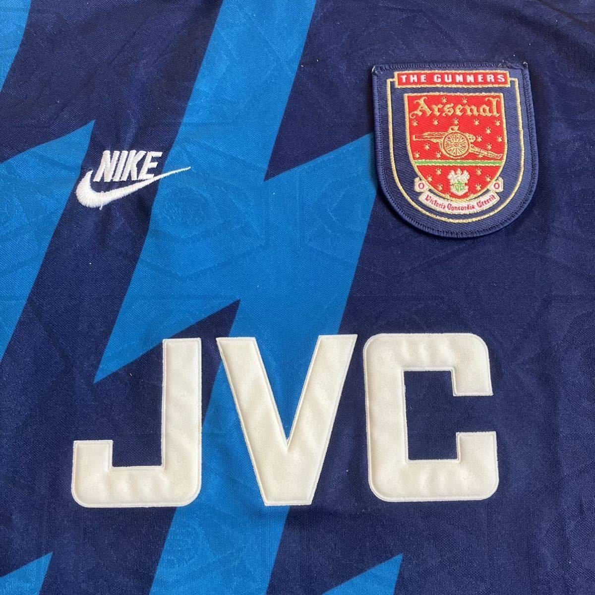 正規品 送料無料 アーセナル NIKE 1995 Away ユニフォーム Arsenal Football Shirt