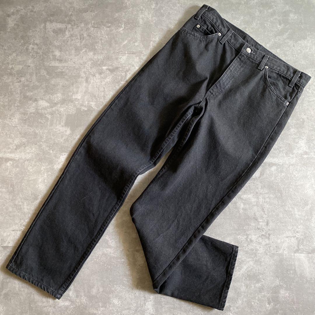 W36 L30 90s ビンテージ USA製 Levis リーバイス 505 ブラック W36 L30 90s ビンテージ USA製 Levis リーバイス 505 ブラック