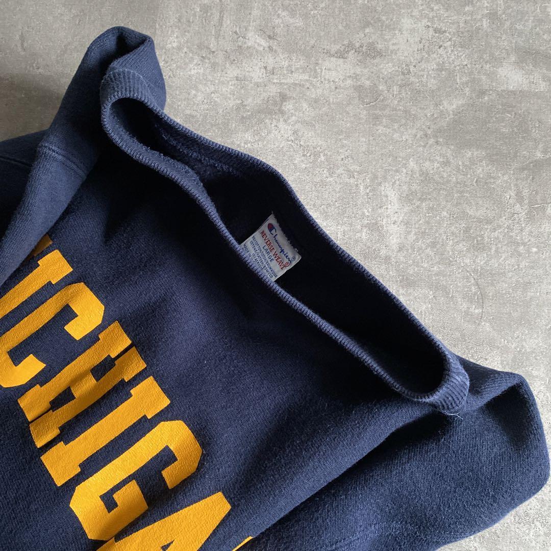90s ビンテージ USA製 チャンピオン MICHIGAN ミシガン REVERSE 90s ビンテージ USA製 チャンピオン MICHIGAN ミシガン REVERSE
