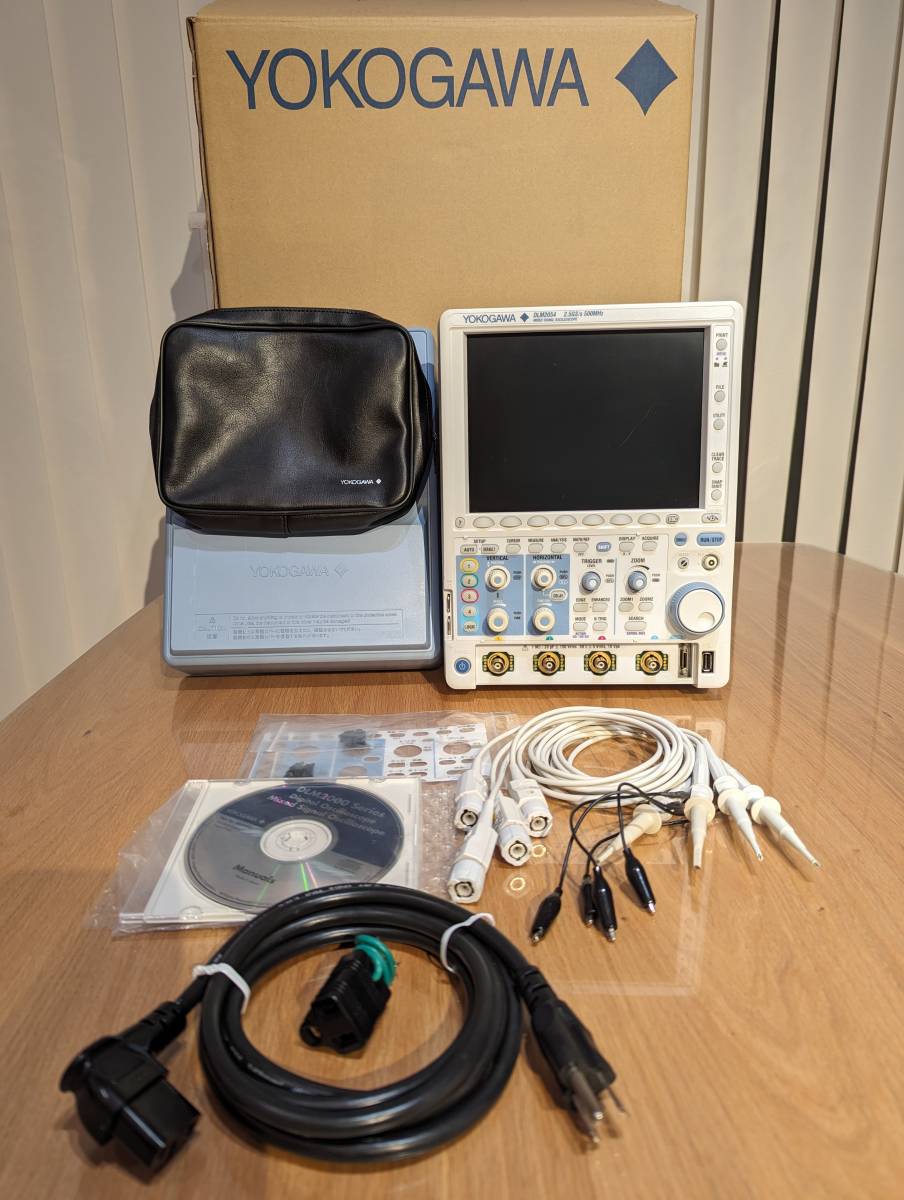 DLM2054 710130-M-HJ/M1/P4/C11/C9 YOKOGAWA MIXED SIGNAL OSCILLOSCOPE 500MHz 横河電機 デジタル オシロスコープ 2.5GS/s ロジアナ_画像1