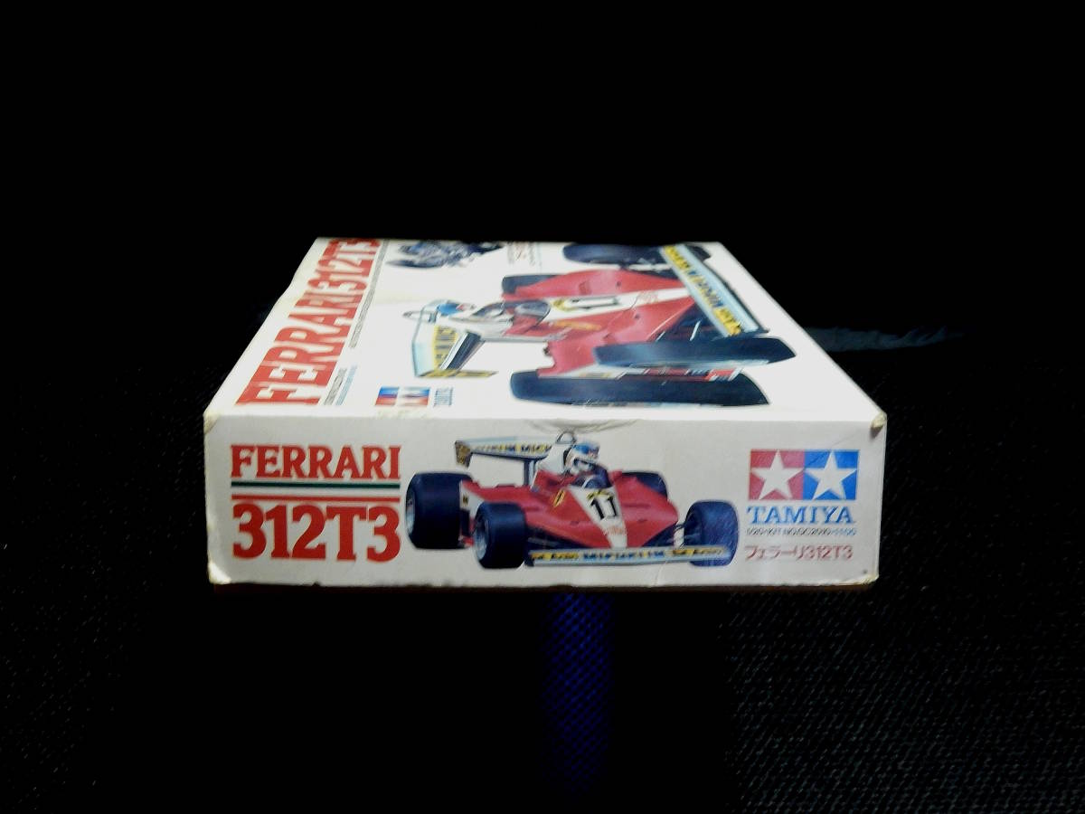 タミヤ 1/20 FERRARI フェラーリ 312T3 ドライバー人形付き デカール、組立説明書無し 未組立 ジャンク品 送料\510～ 絶版 同梱発送可_画像3