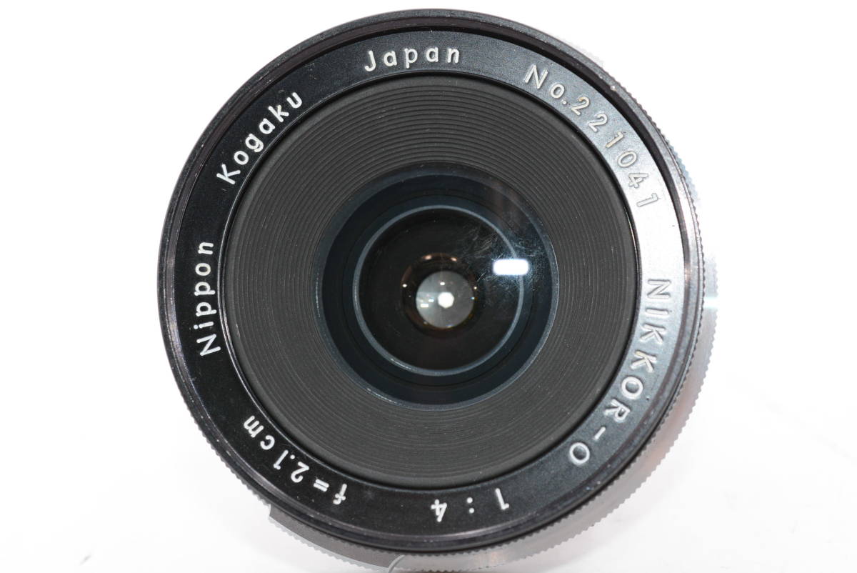 【外観特上級】Nikon NIKKOR-O 2.1cm f4 ニコン　#t10664_画像5