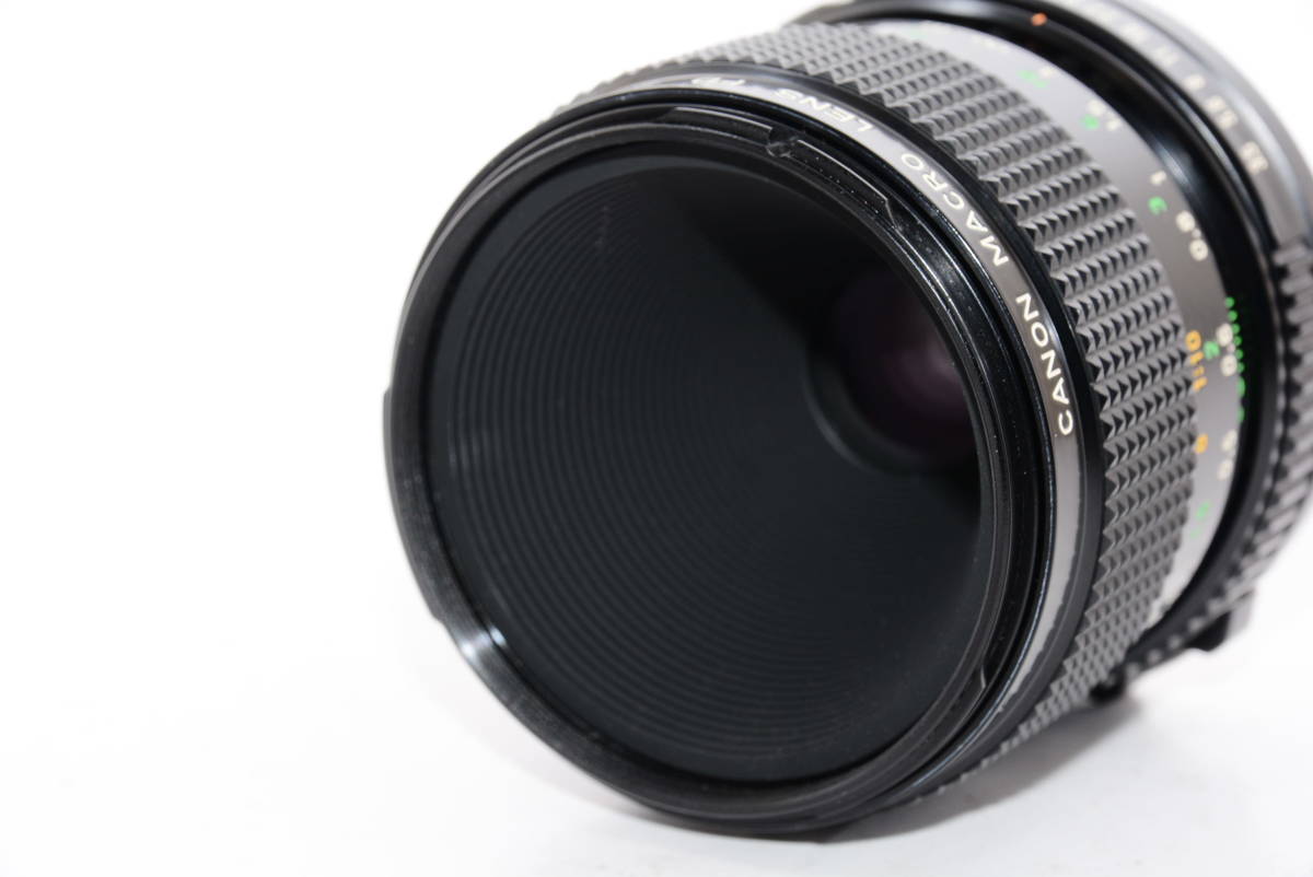 【外観特上級】キヤノン CANON MACRO LENS FD 50mm F3.5 チューブリング付　#e7876_画像4