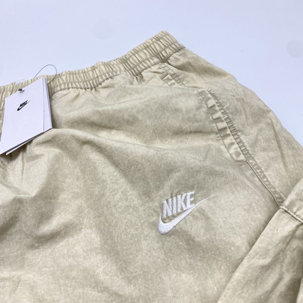 NIKE ナイキ クラブ ＋ アイランド ウーブンボンバージャケット デニム風 上下セット ベージュ XL DQ4590/4586-206 23-1027-3-3/4_画像2