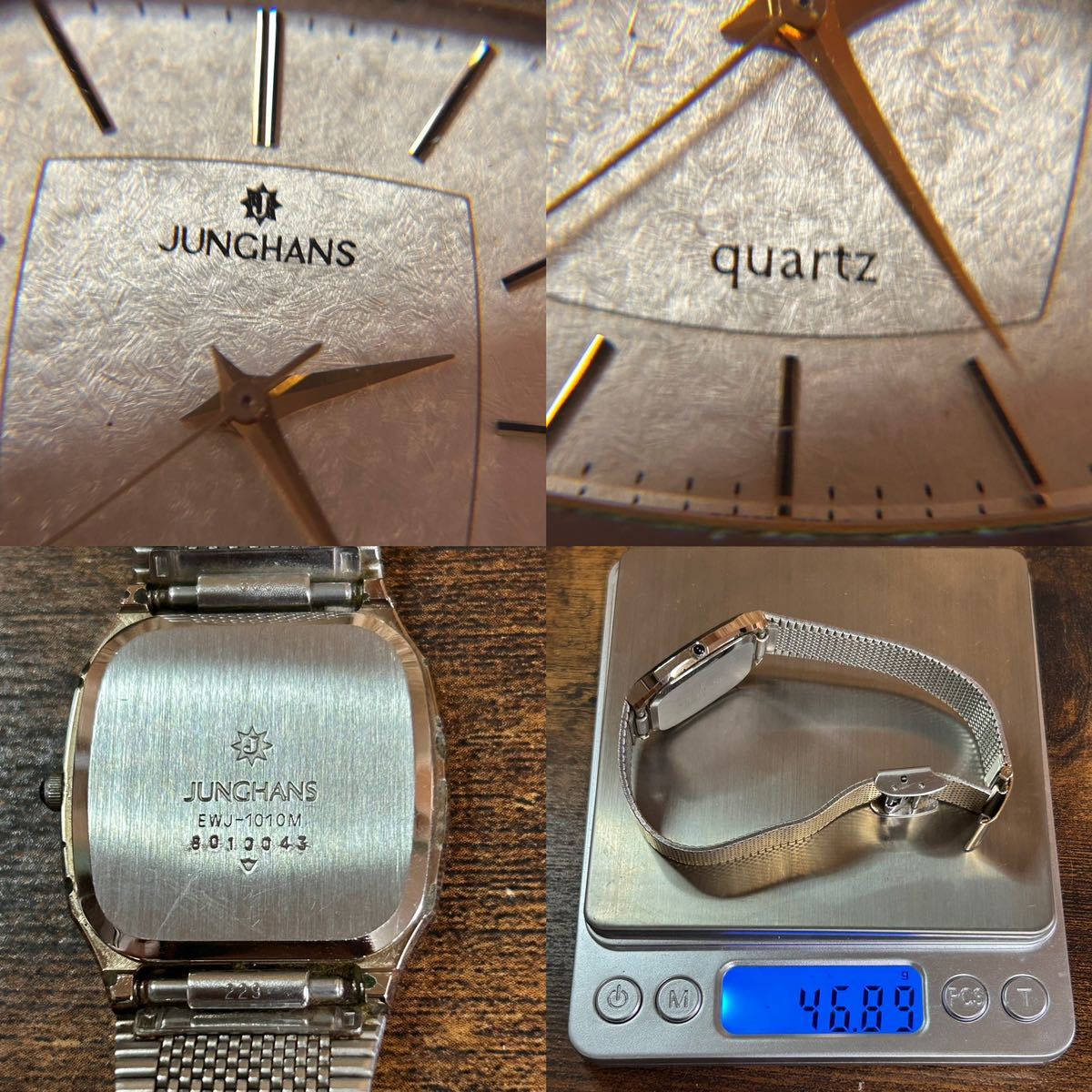 JUNGHANS ユンハンス 腕時計 時計 ユンハンス腕時計 高級感 美品 箱付き 中古品_画像6