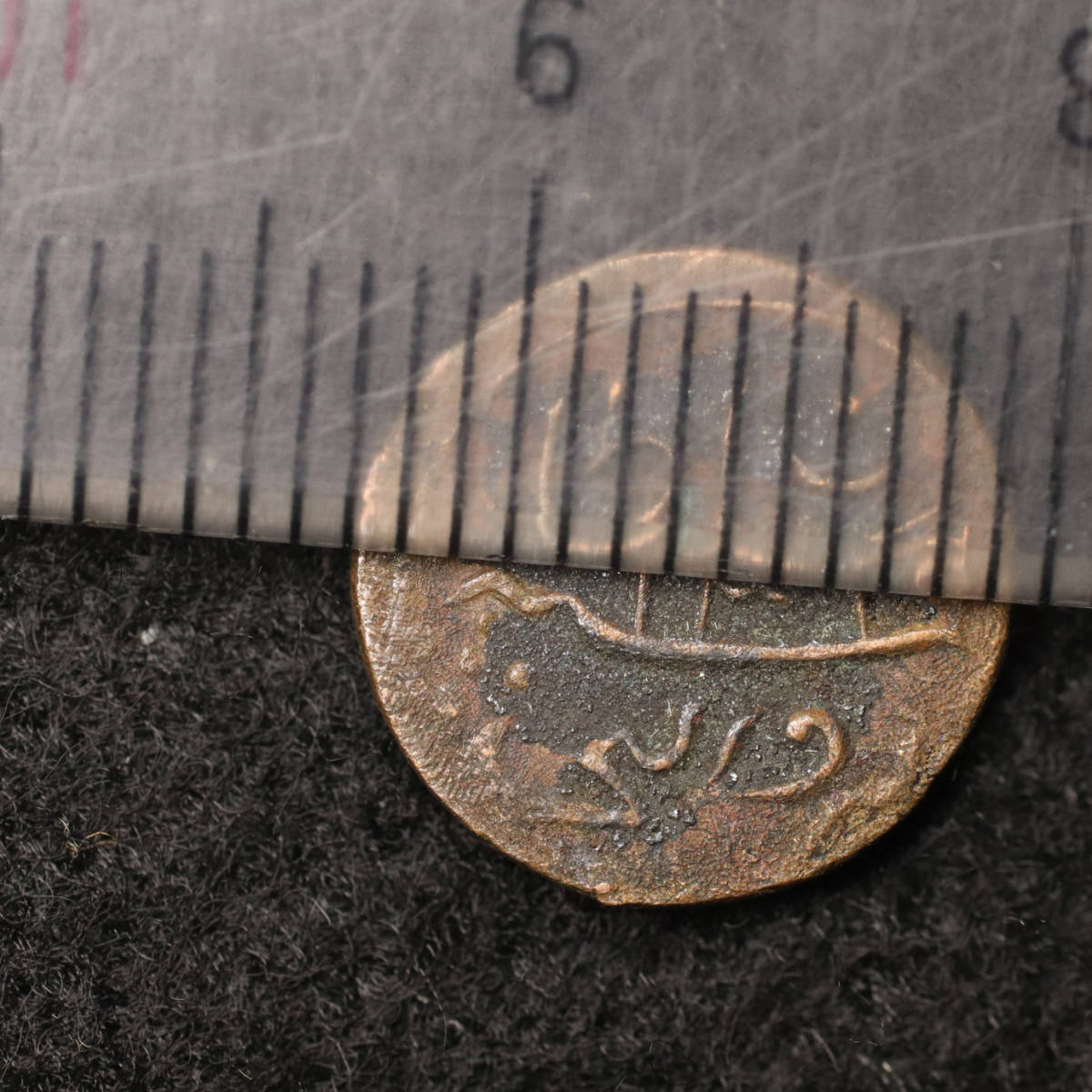 モルディブ Lariat銅貨（1902-1934）[E1812]コイン_画像3