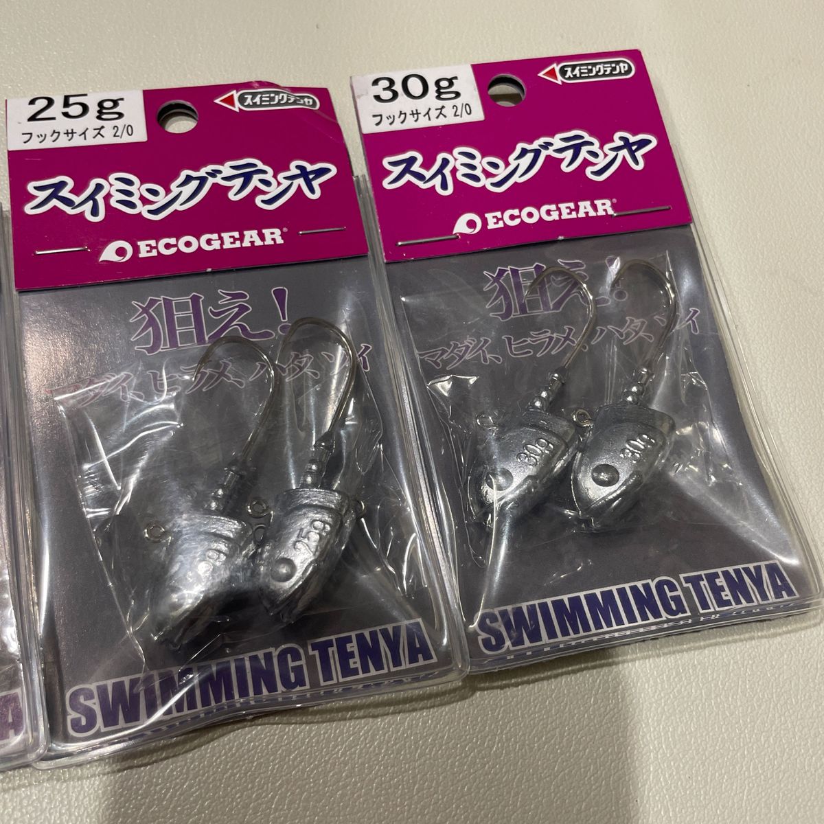 エコギア スイミングテンヤ 20g 25g 30g