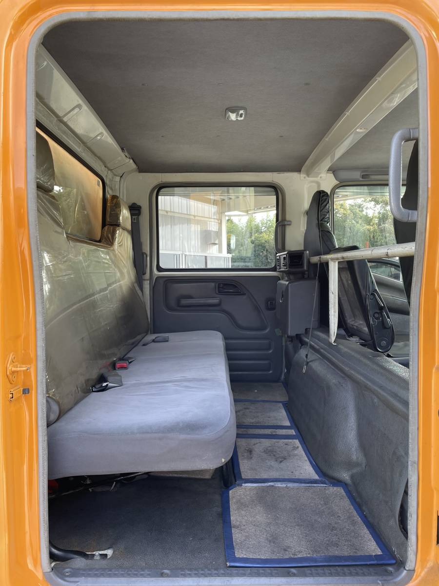  Elf AT turbo wide 7 person double cab W cab tent canopy PG lift power gate Dyna Toyoace Canter Dutro 