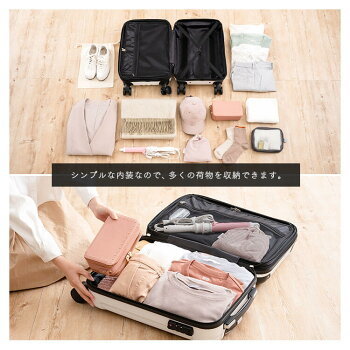 スーツケース 機内持ち込み Sサイズ 40L キャリーケース キャリーバッグ おしゃれ かわいい 軽量 小型 拡張 キャリー ケース_画像4