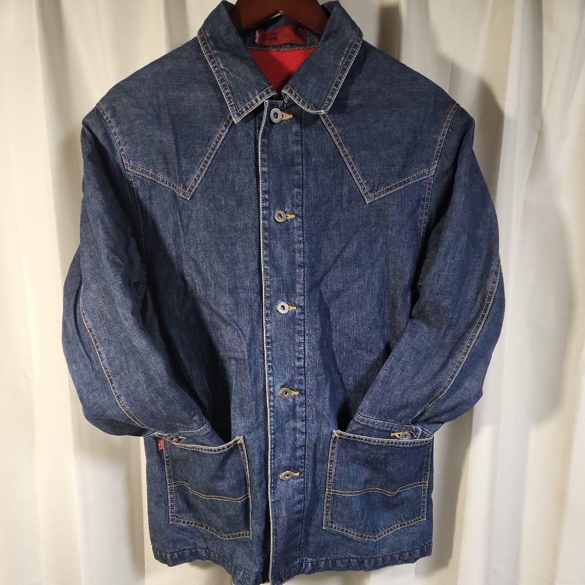 リーバイス　Levi's　RED TAB サイズＭ　カバーオール　デニム　ジャケット_画像1