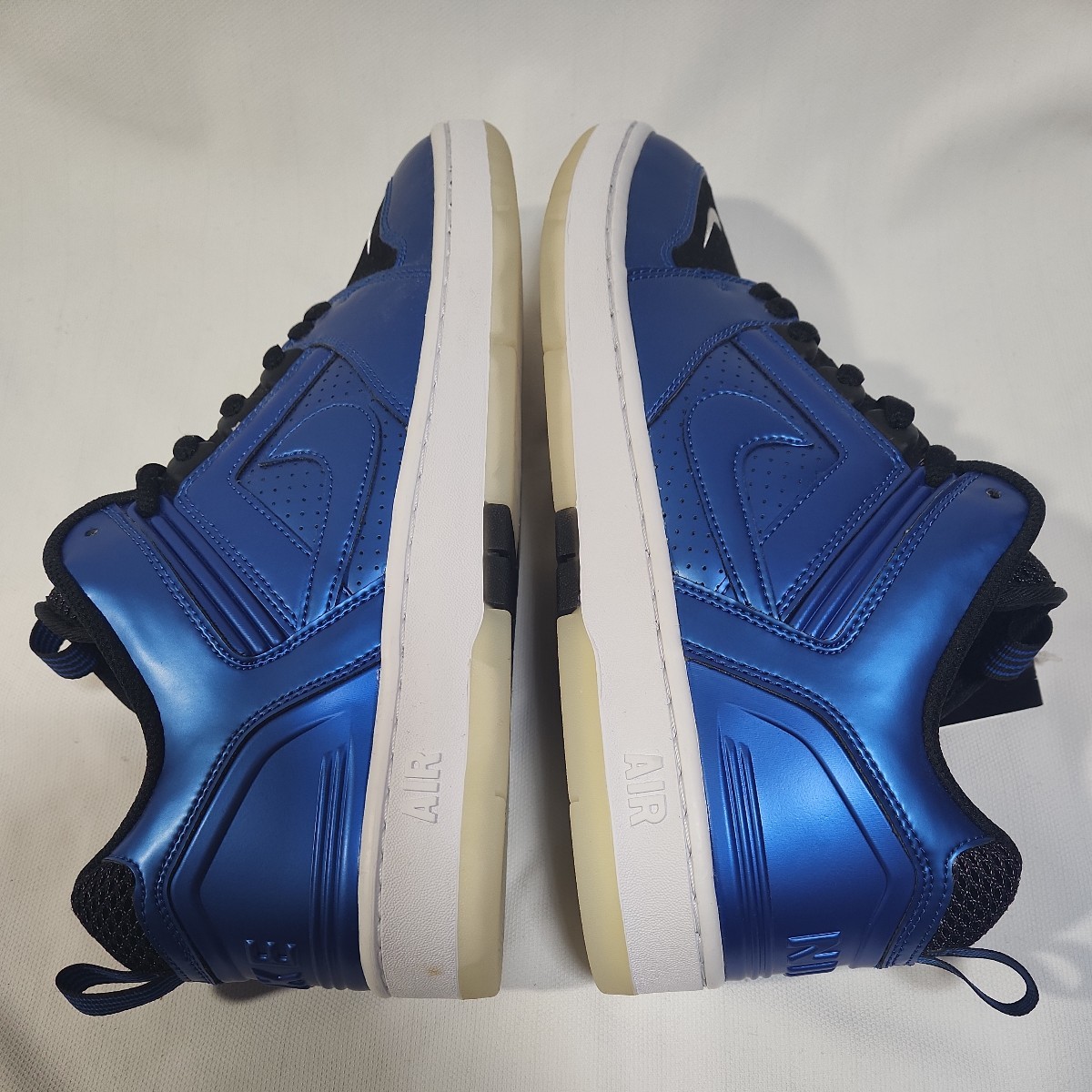 SB AIR FORCE 2 LOW QS 未使用 30cm US12 AV3800 440 BLUE BLACK_画像10