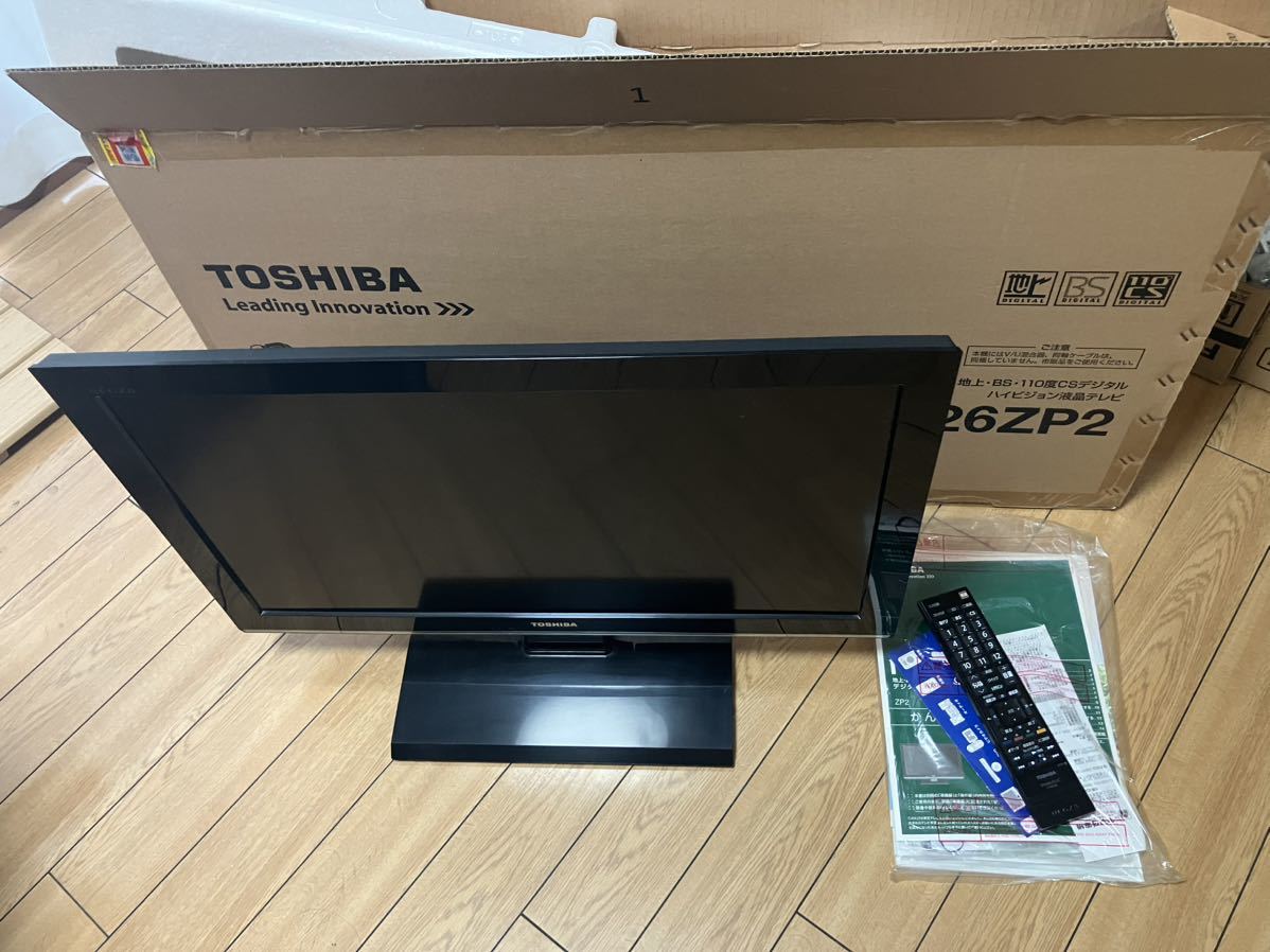 東芝 TOSHIBA REGZA 26ZP2 希少な26型1920 x 1080 FHD PCやAppleTV等にも_画像1