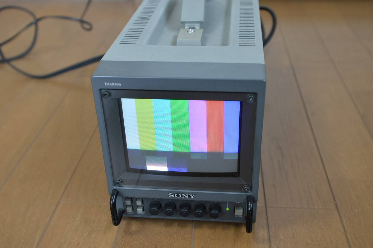 SONY PVM-6041Q・業務用 ６型ビデオモニター_画像1