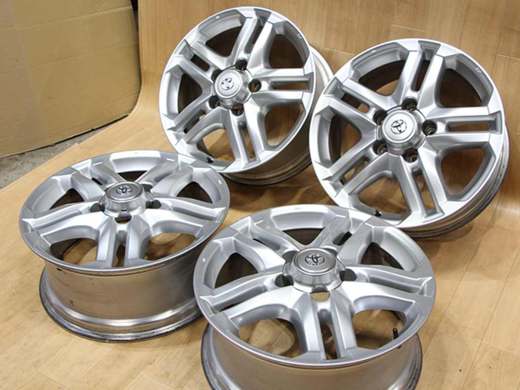 B240 トヨタ 200系 ランドクルーザー ZX 純正 20X8.5J+60 PCD150 スタッドレス用 TOYOTA JWL-T 規格品 タンドラ レクサス LX570 山梨県_画像6