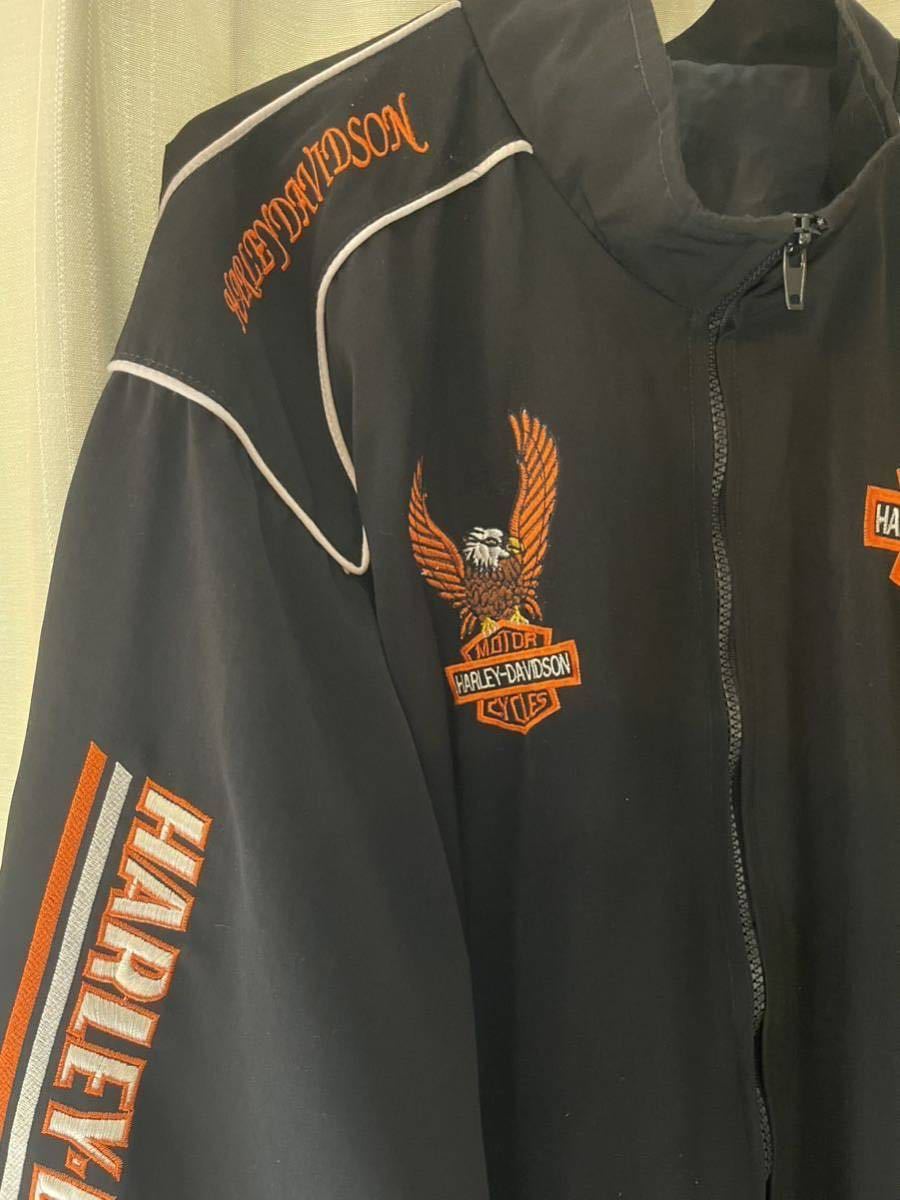 HARLEY-DAVIDSON Eagle rider jacket ハーレーダヴィッドソン イーグル ライダージャケット Lサイズ ブルゾン_画像3