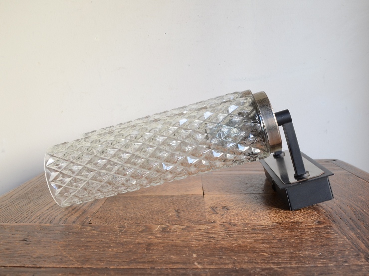 アンティーク照明 ヴィンテージデザインガラス 2灯ウォールランプ ミッドセンチュリー ブラケットライトの画像3