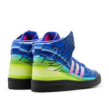 29cm アディダス ジェレミー スコット ニュー ウィング 4.0 モータースポーツ 青/黄緑 GY4421 adidas JEREMY SCOTT WING 4.0 MOTORSPORT_画像5