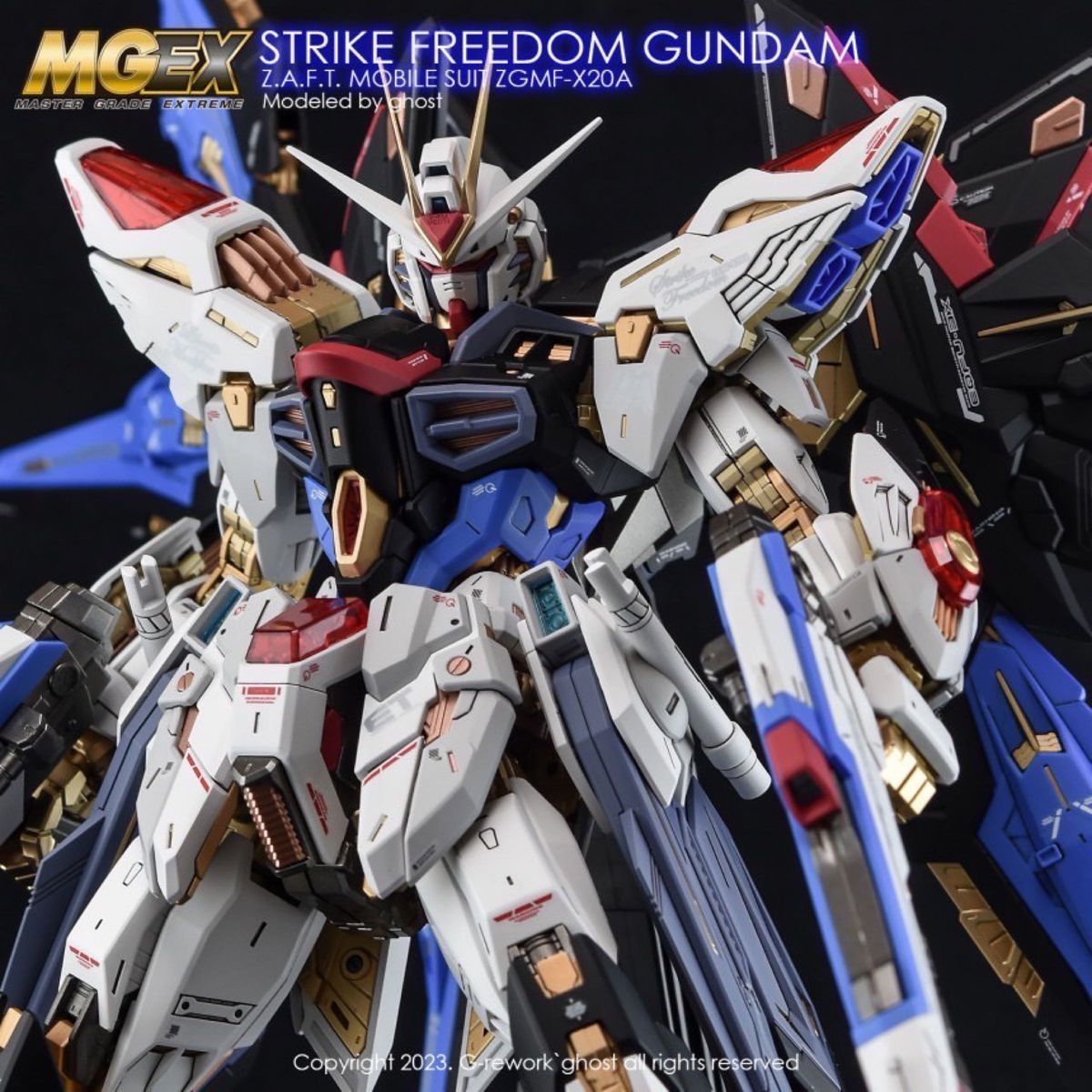 MGEX 1/100 ストライクフリーダムガンダム用水転写式デカール MGEX 1/100 ストライクフリーダムガンダム用水転写式デカール