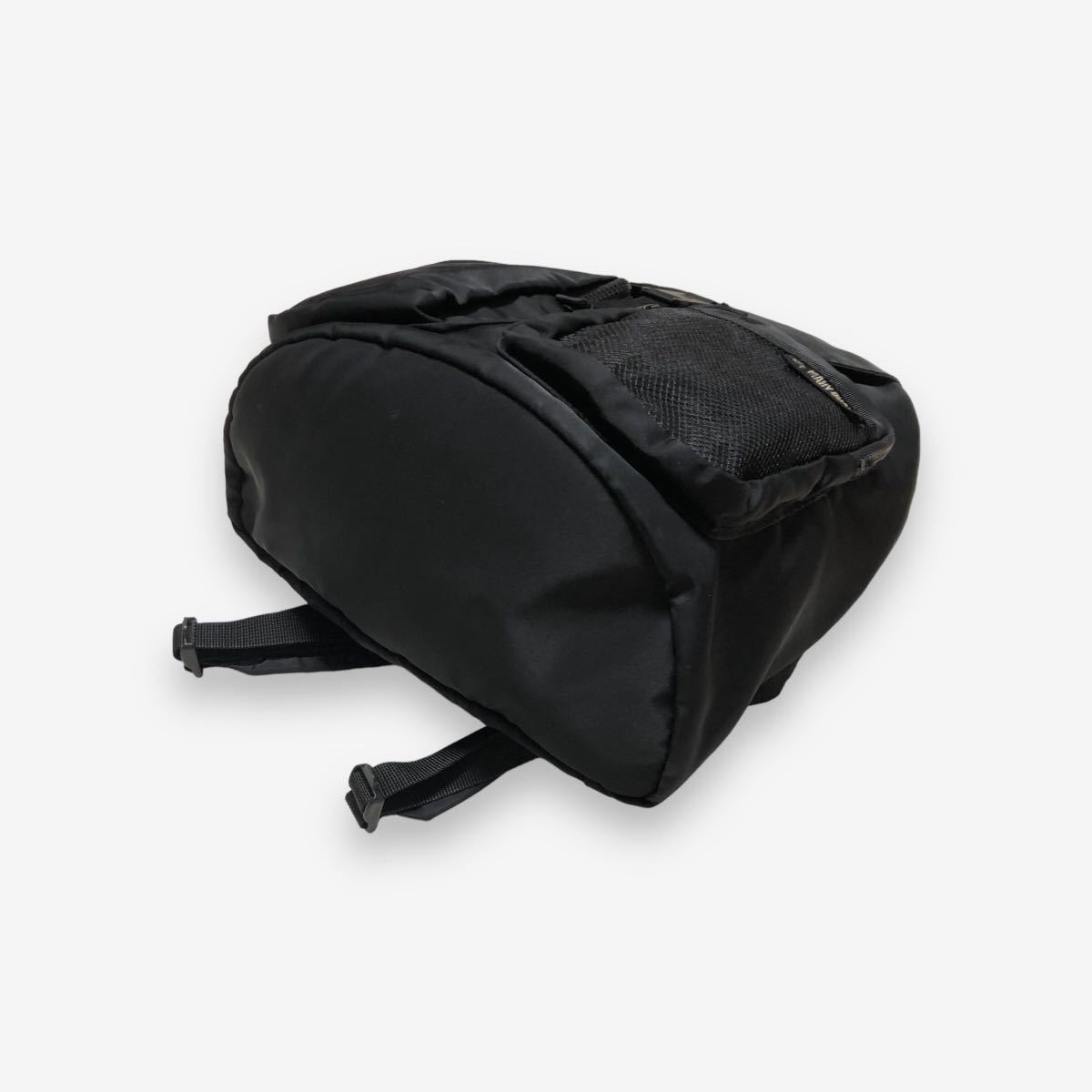  Mary Quant MARY QUANT nylon rucksack black backpack ②