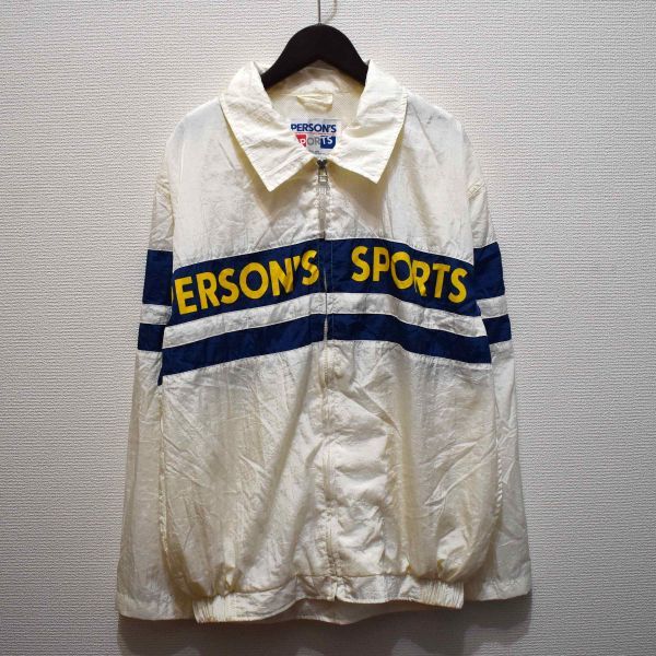 驚きの価格が実現！】 PERSON'S SPORTパーソンズ90sナイロンジャケット