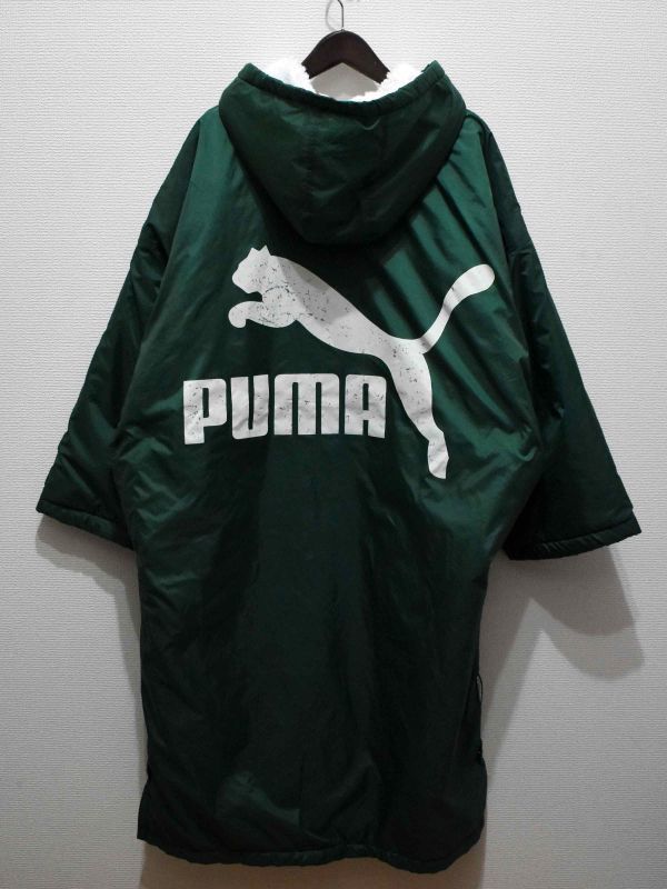 PUMA 90sビンテージ ベンチコート ヴェルディカラー|Yahoo PUMA 90sビンテージ ベンチコート ヴェルディカラー|Yahoo