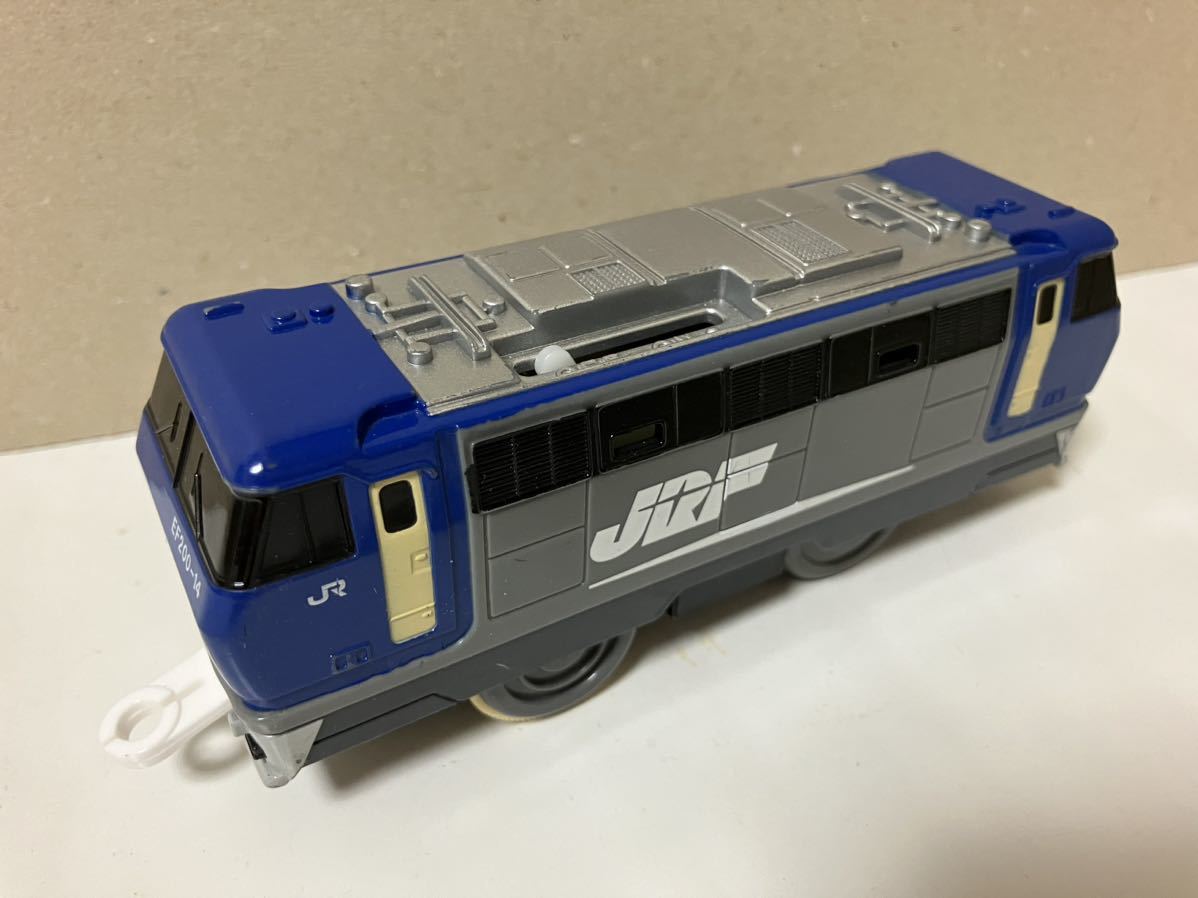 [ Plarail ]EF200 shape electric locomotive 14 serial number super row car large set set ~NO.1 row car . fully ~