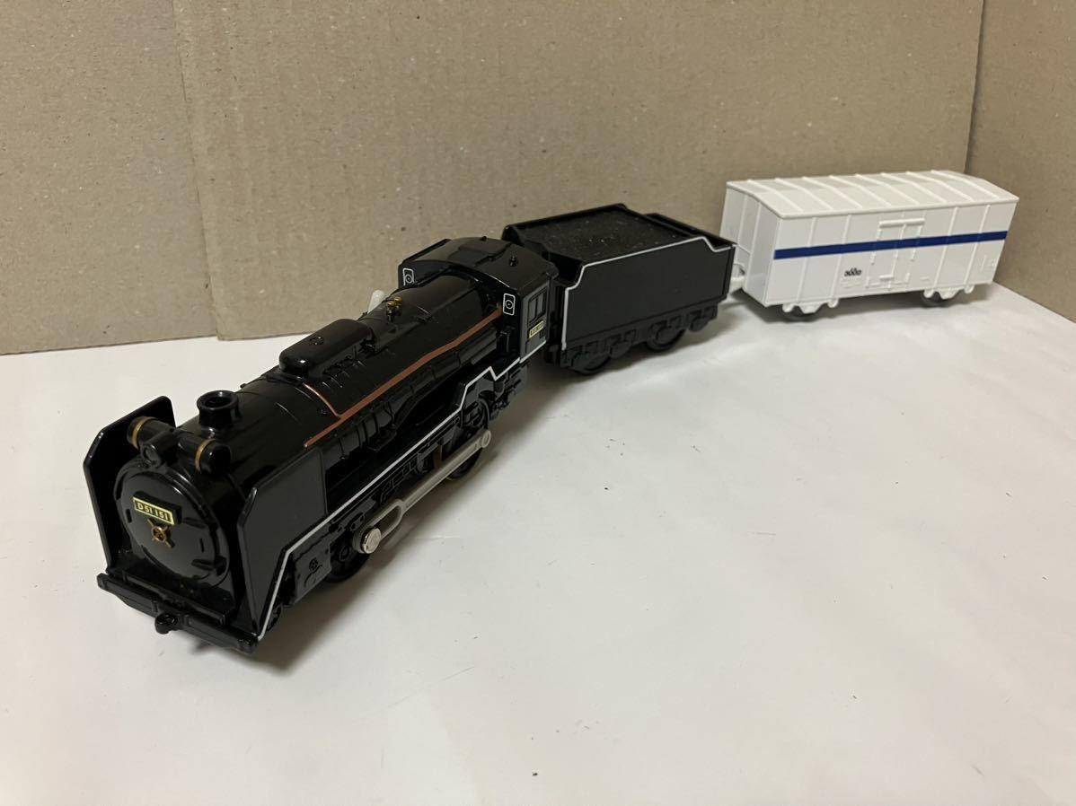 プラレール】ライト付 D51形蒸気機関車 151号機 スーパー列車大 プラレール】ライト付 D51形蒸気機関車 151号機 スーパー列車大