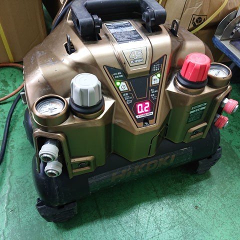 【中古現状品】3115　HiKOKI　ハイコーキ　EC1245H3　高圧エアコンプレッサ