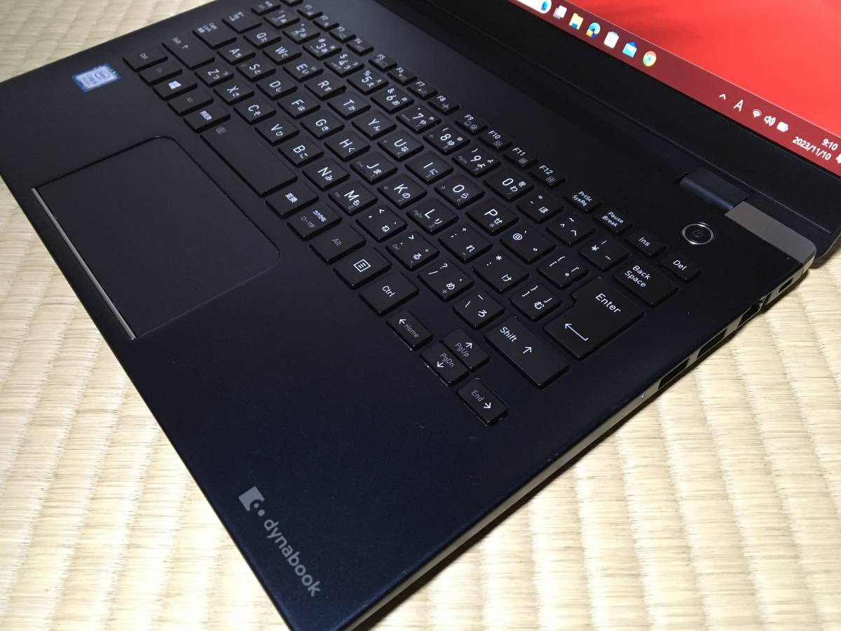 すぐ使える 第8世代 Dynabook R83/M 極速 i5 8250U 3.4GHz（TB）カメラ FHD Windows11　NVMe SSD 256GB /8GB メモリー Wi-Fi Office _画像8