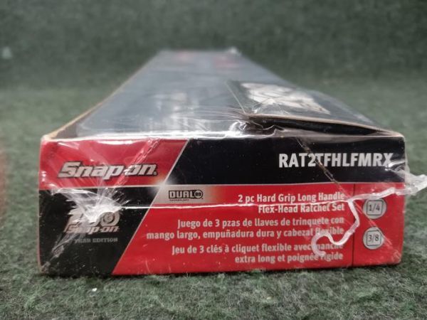 未使用 Snap-on スナップオン 1/4 3/8 100周年 限定 ラチェットセット RAT2TFHLFMRX_画像6