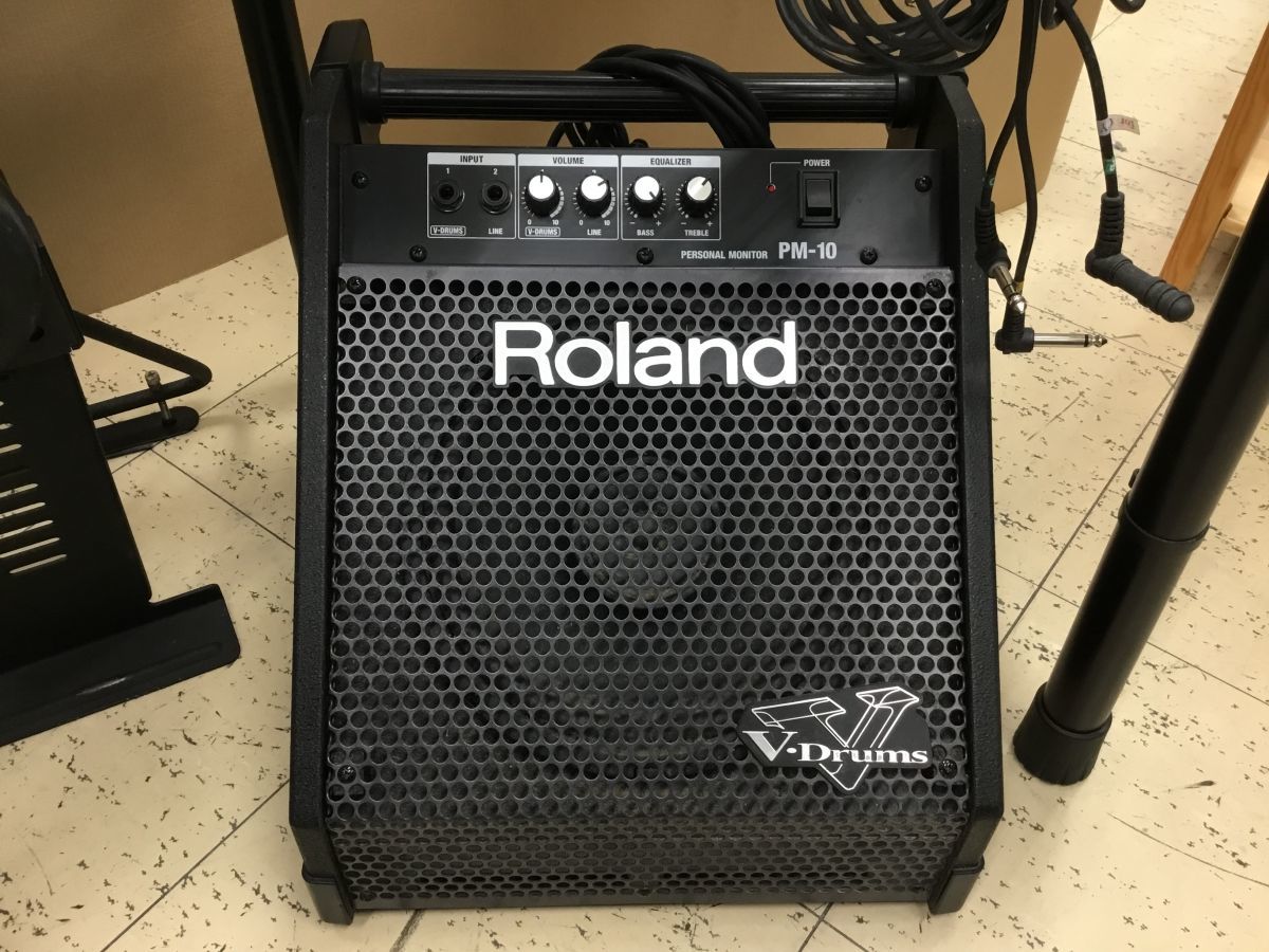 【Roland】電子ドラム　TD-9　アンプ　PM-10【郡山安積店】_画像8