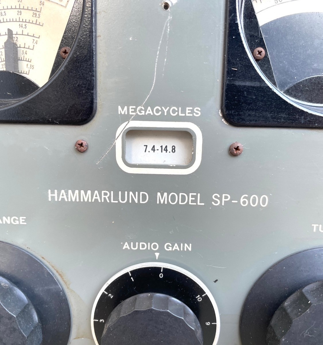  Vintage Hammarlund Hummer Land SP-600 Receiver Radio R-274B/FRR радиолюбительская связь приемник подлинная вещь 