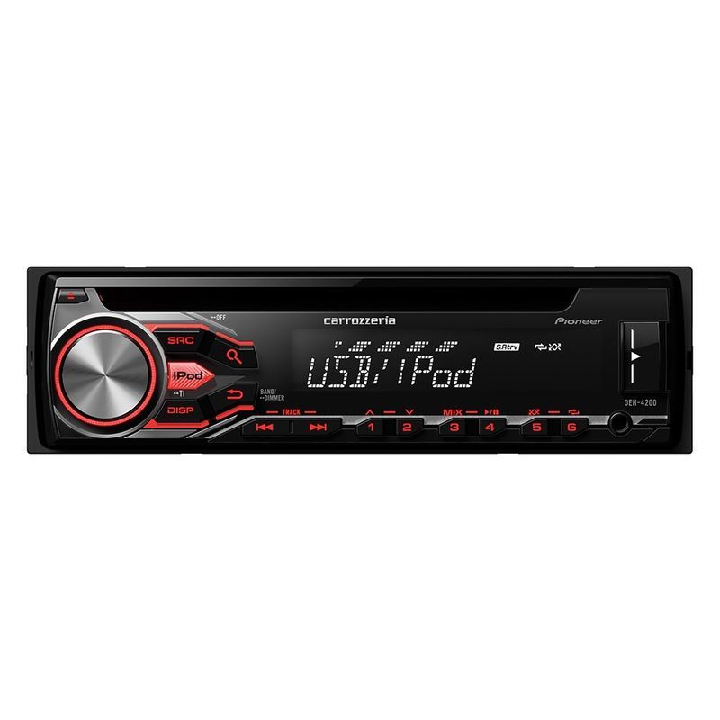 パイオニア オーディオ DEH-4200 1D CD USB iPod iPhone AUX DSP カロッツェリア