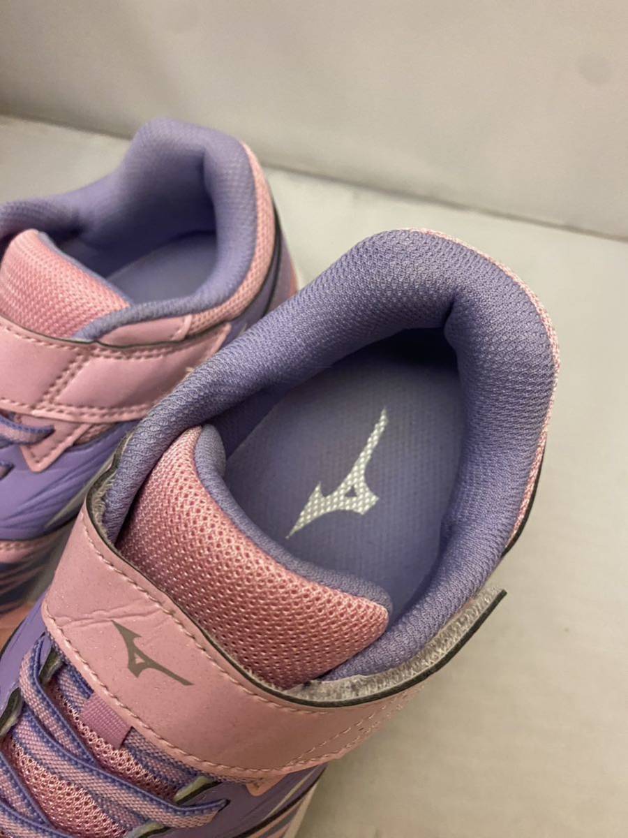 セール 即決1円 キッズ MIZUNO ミズノ ランニングシューズ 23CM TRANS DASH 綺麗 2回のみ_画像3