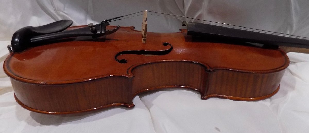 中古品／ヴァイオリン（バイオリン）／カール・ヘフナー（KARL HOFNER）／1957年2月購入／サイン入り_画像8