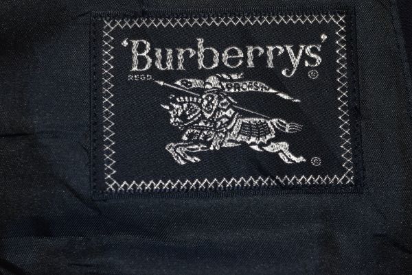 * Burberry *Burberrys* sense exist navy blue blur * goods .. feeling . Logo go in 2. metal # impression well is seen adult man . select navy jacket 170YA5M autumn winter 