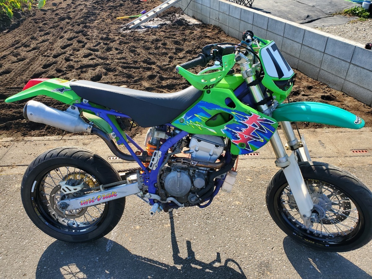 KLX250R(D1) LX250D LX250DE改　レース用 Kawasaki　検)klx Dトラッカー　モタード　希少車種_画像1