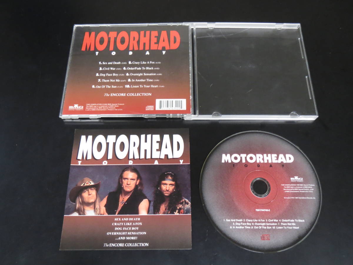 Motorhead - Today 輸入盤CD（アメリカ 7551744742-2, 1998）