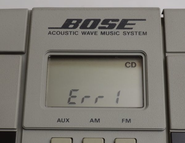 N554M42T//BOSE ボーズ AW-1D アコースティック ウェーブ Acoustic Wave Stereo ケース付き　※劣化あり　※現状故障品_画像4
