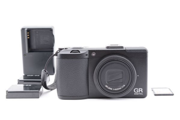 【ショット数1268回・美品】 RICOH リコー GR DIGITAL III 3 コンパクト デジタルカメラ #864_画像1