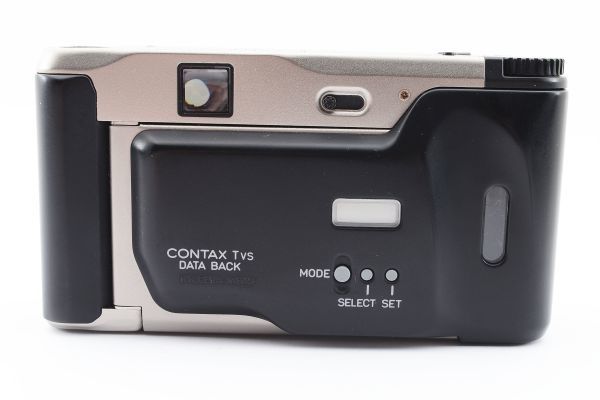 【動作好調】 KYOCERA 京セラ CONTAX コンタックス TVS D データバック付 コンパクト フィルムカメラ #950_画像6