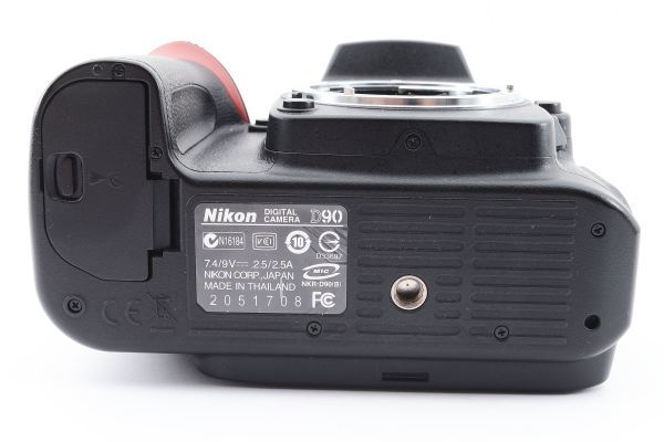【箱付き】 Nikon ニコン D90 ボディ デジタル一眼カメラ #917_画像9